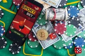 Pengguna meninjau bonus melalui ponsel